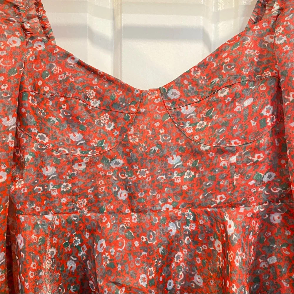 Selkie Crimson Princess Dress - Picture 5 of 5